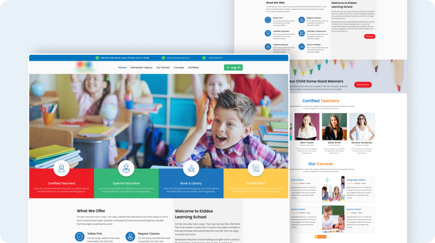 Preschool Web Portal