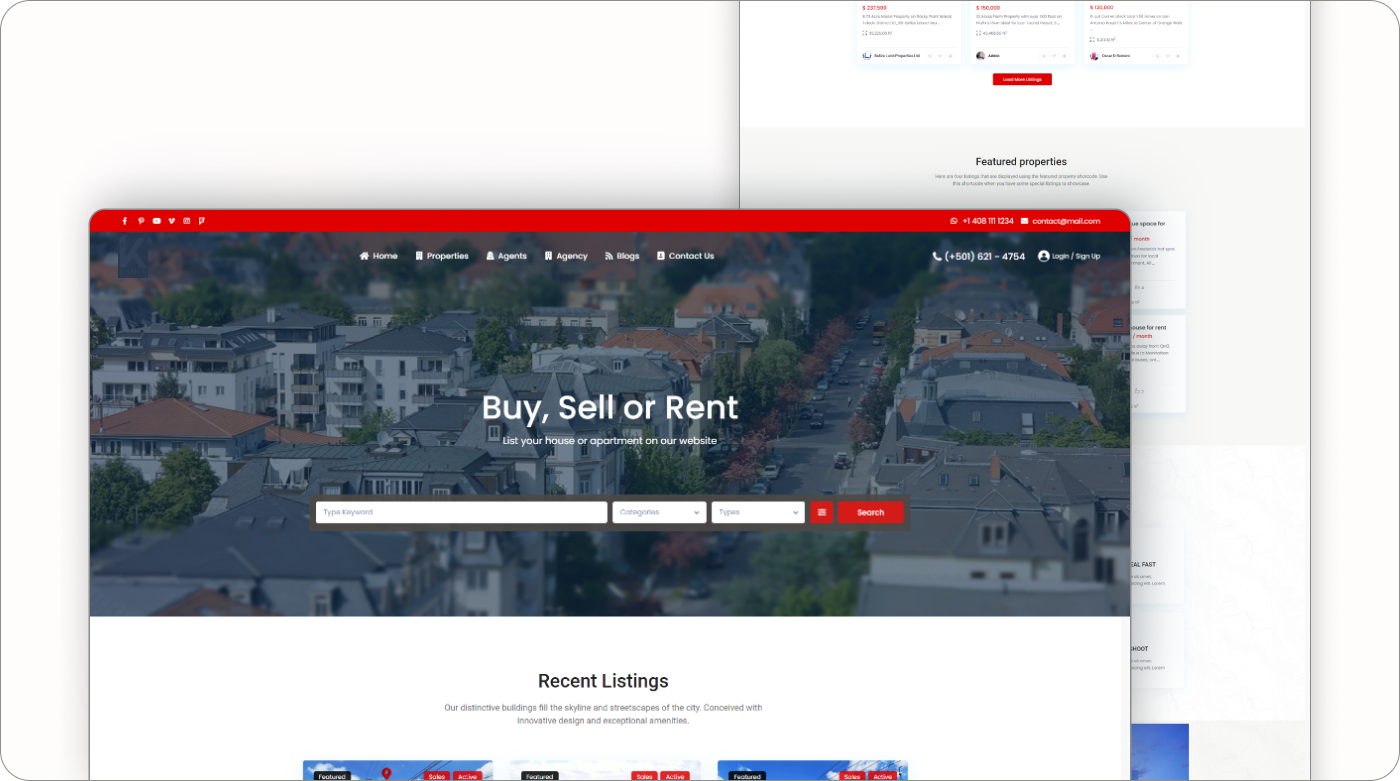 Real estate project summary